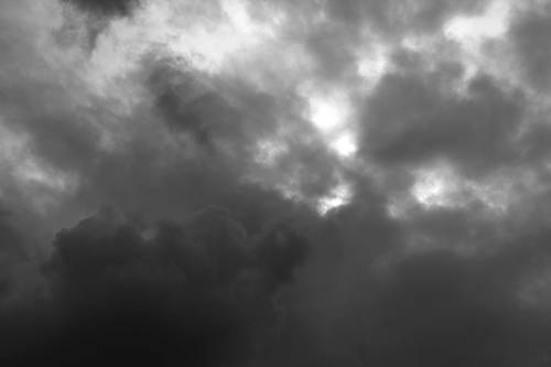 Dunkle Wolken